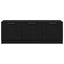 TV-skab Sort eg 102 x 35 x 36,5 cm Konstrueret træ