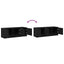 TV-skab Sort eg 102 x 35 x 36,5 cm Konstrueret træ