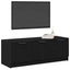 TV-skab Sort eg 102 x 35 x 36,5 cm Konstrueret træ