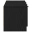 TV-skab Sort eg 102 x 35 x 36,5 cm Konstrueret træ