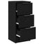 Sideboard Sort eg 30 x 30 x 70 cm Konstrueret træ