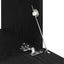 TV-skab 2 pcs Sort eg 80 x 30 x 30 cm Konstrueret træ