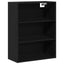 Hængende Vægs Cabinet Vægmonteret Sort eg 69,5 x 32,5 x 90 cm