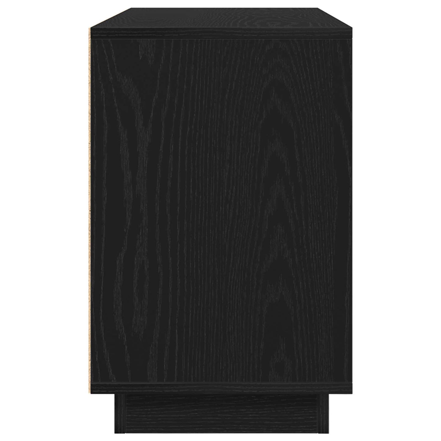 Sideboard Sort eg 102 x 35 x 55 cm Konstrueret træ