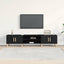TV-skab Sort eg 180 x 31,5 x 40 cm Konstrueret træ