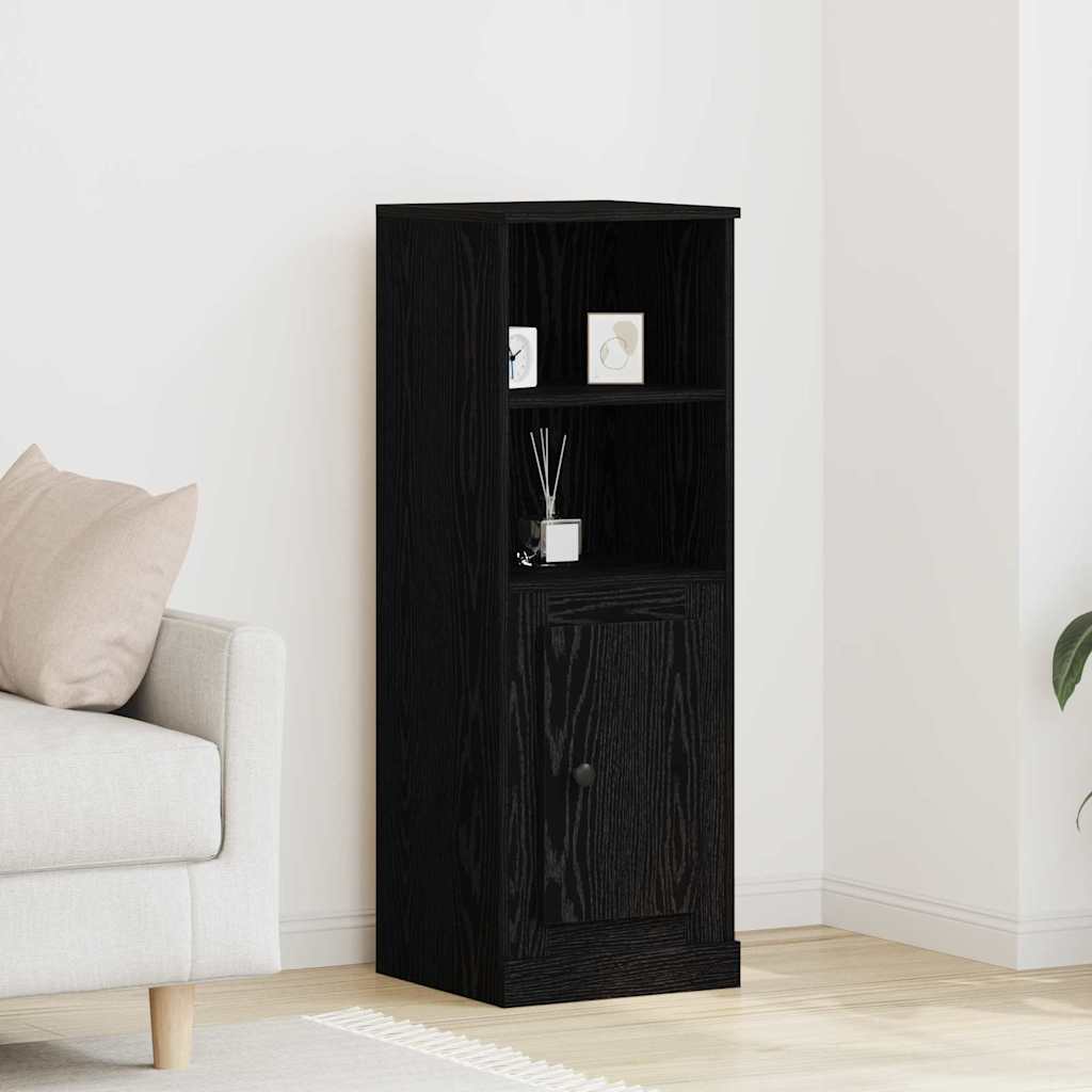 Højskåp Sort eg 36 x 35,5 x 103,5 cm Konstrueret træ