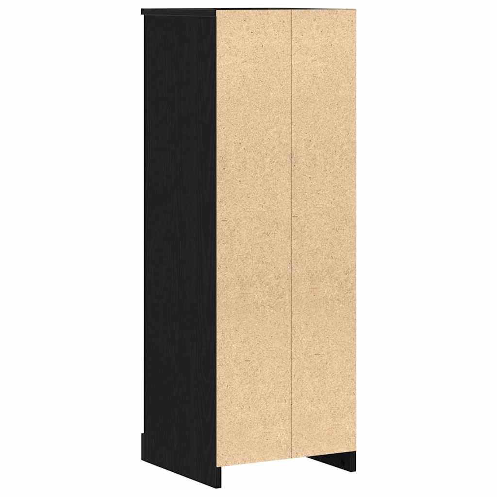 Højskåp Sort eg 36 x 35,5 x 103,5 cm Konstrueret træ