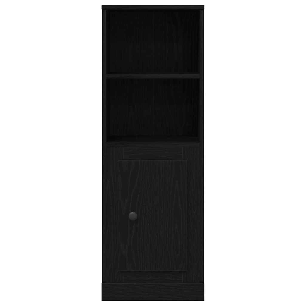 Højskåp Sort eg 36 x 35,5 x 103,5 cm Konstrueret træ