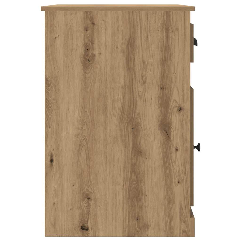Bord Artisan Egetræ 50 x 115 x 75 cm Konstrueret træ
