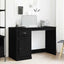 Bord med skuffe Sort eg 50 x 115 x 75 cm Konstrueret træ