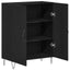 Sideboard Sort eg 69,5 x 34 x 90 cm Konstrueret træ