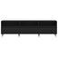 TV-skab med skuffe Sort eg 150 x 30 x 44,5 cm Konstrueret træ