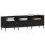 TV-skab Sort eg 150 x 30 x 44,5 cm Konstrueret træ