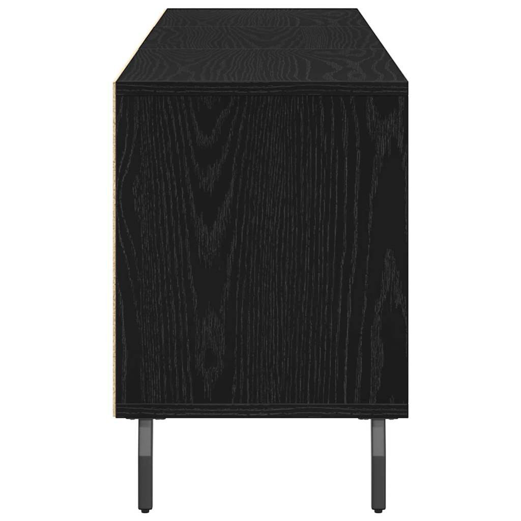 TV-skab Sort eg 150 x 30 x 44,5 cm Konstrueret træ