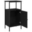 Natskab 2 pcs Sort eg 41 x 31 x 80 cm Konstrueret træ