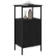 Natskab 2 pcs Sort eg 41 x 31 x 80 cm Konstrueret træ