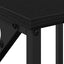 Natskab 2 pcs Sort eg 34 x 35,5 x 70 cm Konstrueret træ