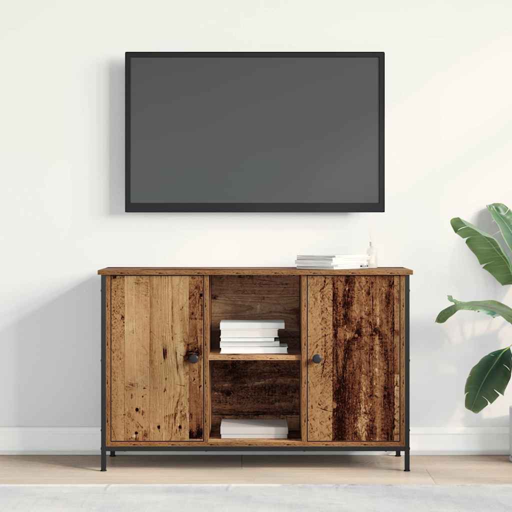 TV-møbelsæt Gammelt træ 101 x 35 x 65 cm Konstrueret træ