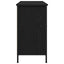 TV-møbelsæt Sort eg 101 x 35 x 65 cm Konstrueret træ