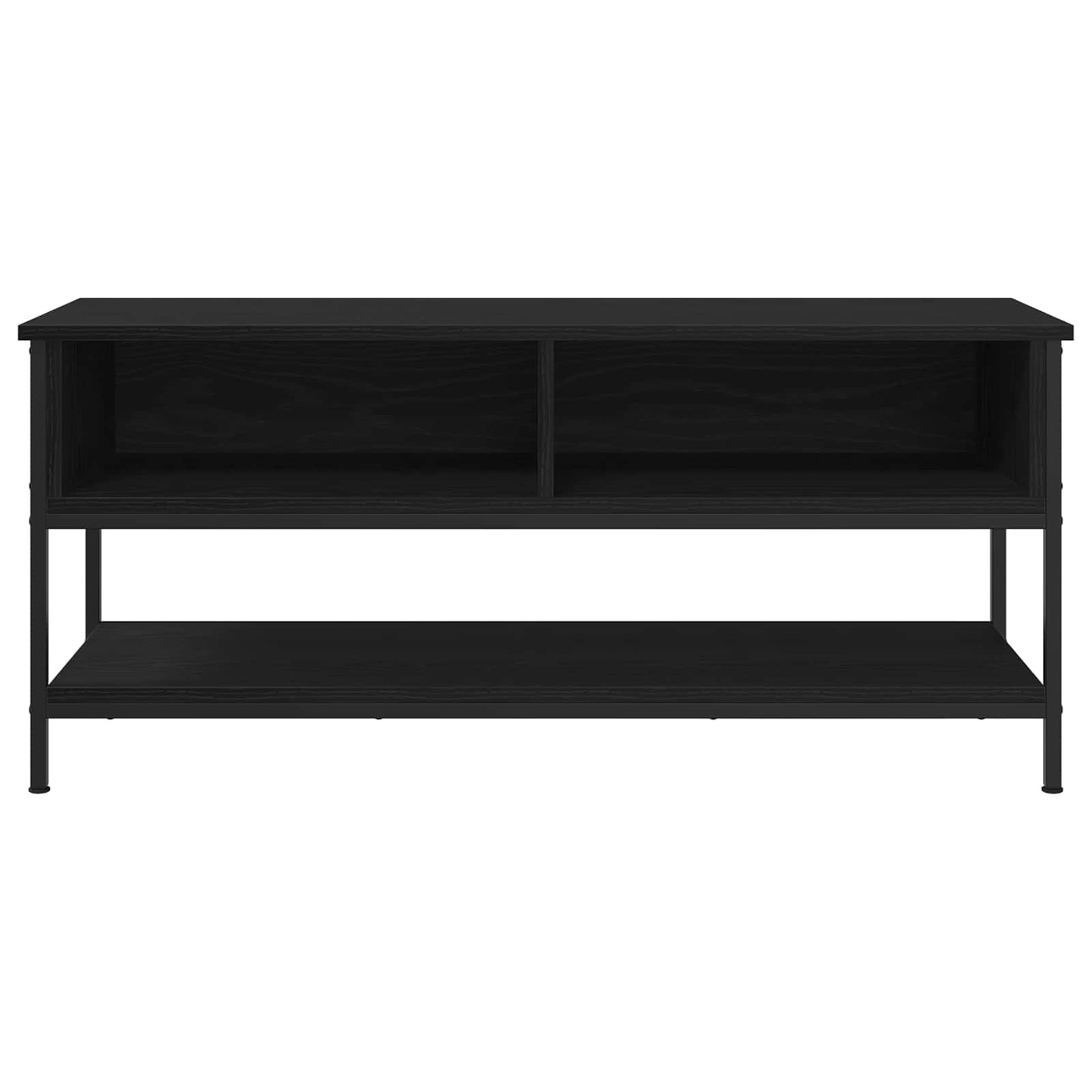 TV-møbelsæt Sort eg 100 x 35 x 45 cm Konstrueret træ