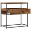 Konsolbord Gammelt træ 75 x 40 x 75 cm Konstrueret træ