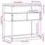 Konsolbord Gammelt træ 75 x 40 x 75 cm Konstrueret træ