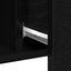 Sideboard Sort eg 100 x 36 x 60 cm Konstrueret træ
