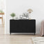Sideboard Sort eg 100 x 36 x 60 cm Konstrueret træ