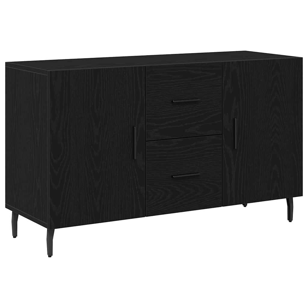 Sideboard Sort eg 100 x 36 x 60 cm Konstrueret træ