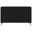 Sideboard Sort eg 100 x 36 x 60 cm Konstrueret træ