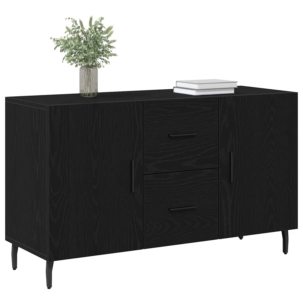 Sideboard Sort eg 100 x 36 x 60 cm Konstrueret træ