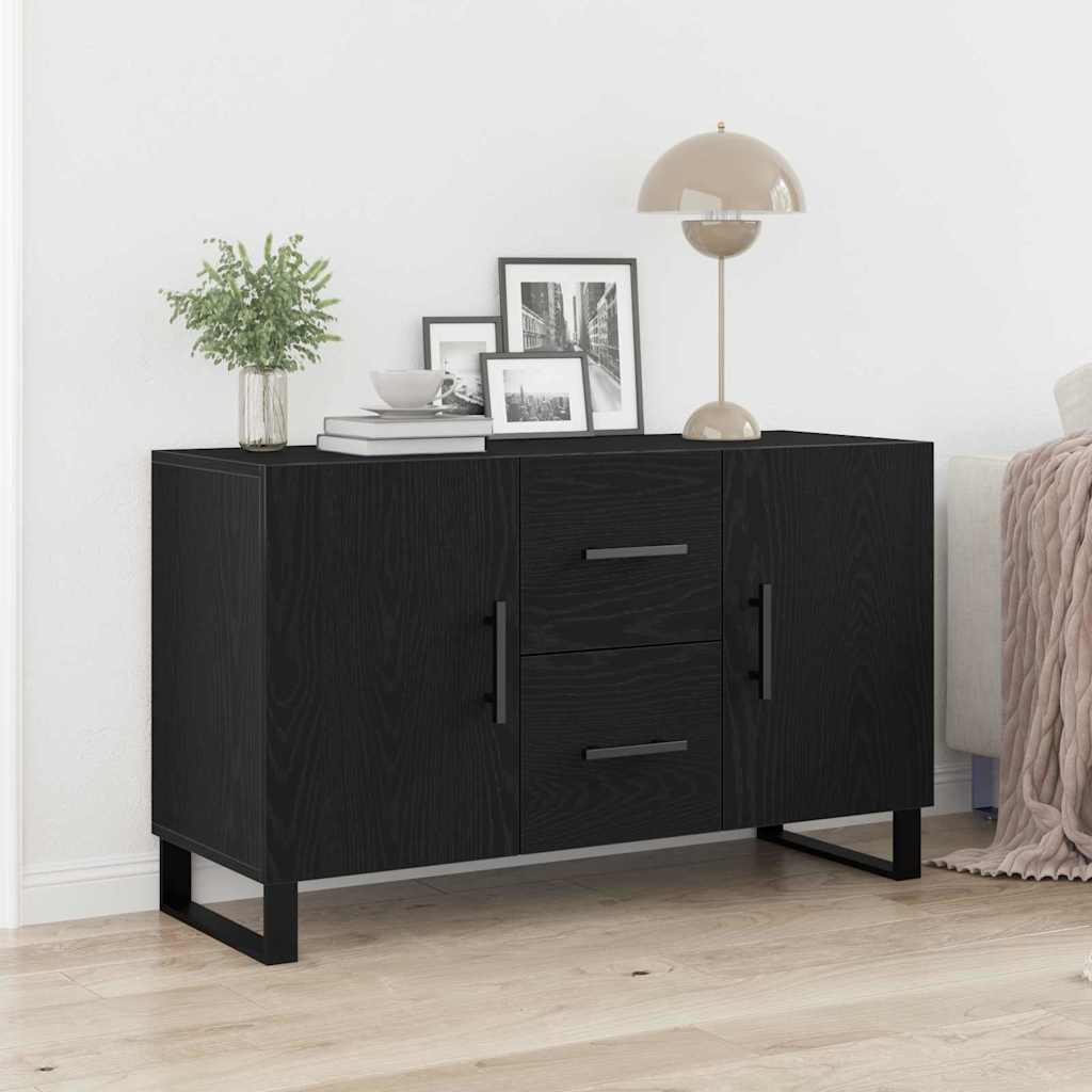 Sideboard Sort eg 100 x 36 x 60 cm Konstrueret træ