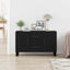 Sideboard Sort eg 100 x 36 x 60 cm Konstrueret træ