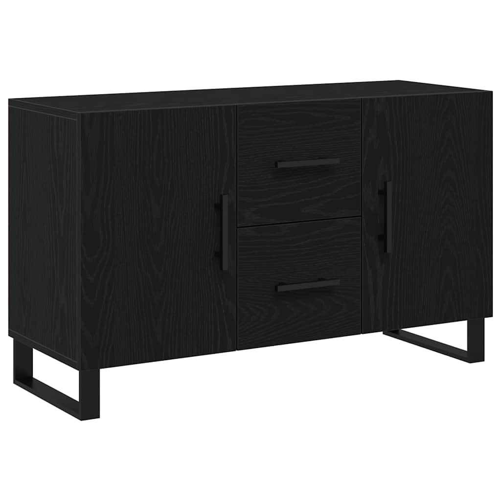 Sideboard Sort eg 100 x 36 x 60 cm Konstrueret træ