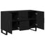 Sideboard Sort eg 100 x 36 x 60 cm Konstrueret træ
