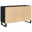 Sideboard Sort eg 100 x 36 x 60 cm Konstrueret træ