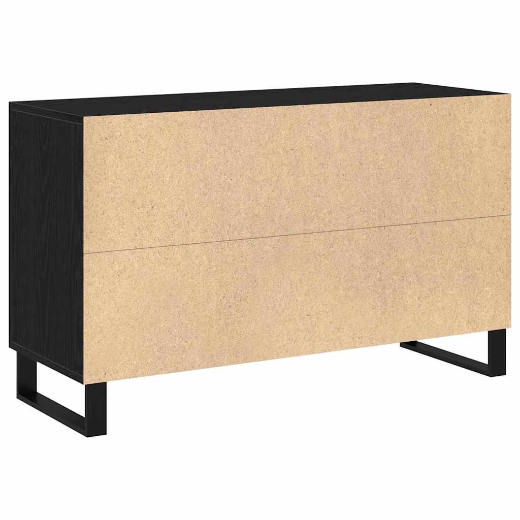 Sideboard Sort eg 100 x 36 x 60 cm Konstrueret træ