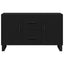 Sideboard Sort eg 100 x 36 x 60 cm Konstrueret træ