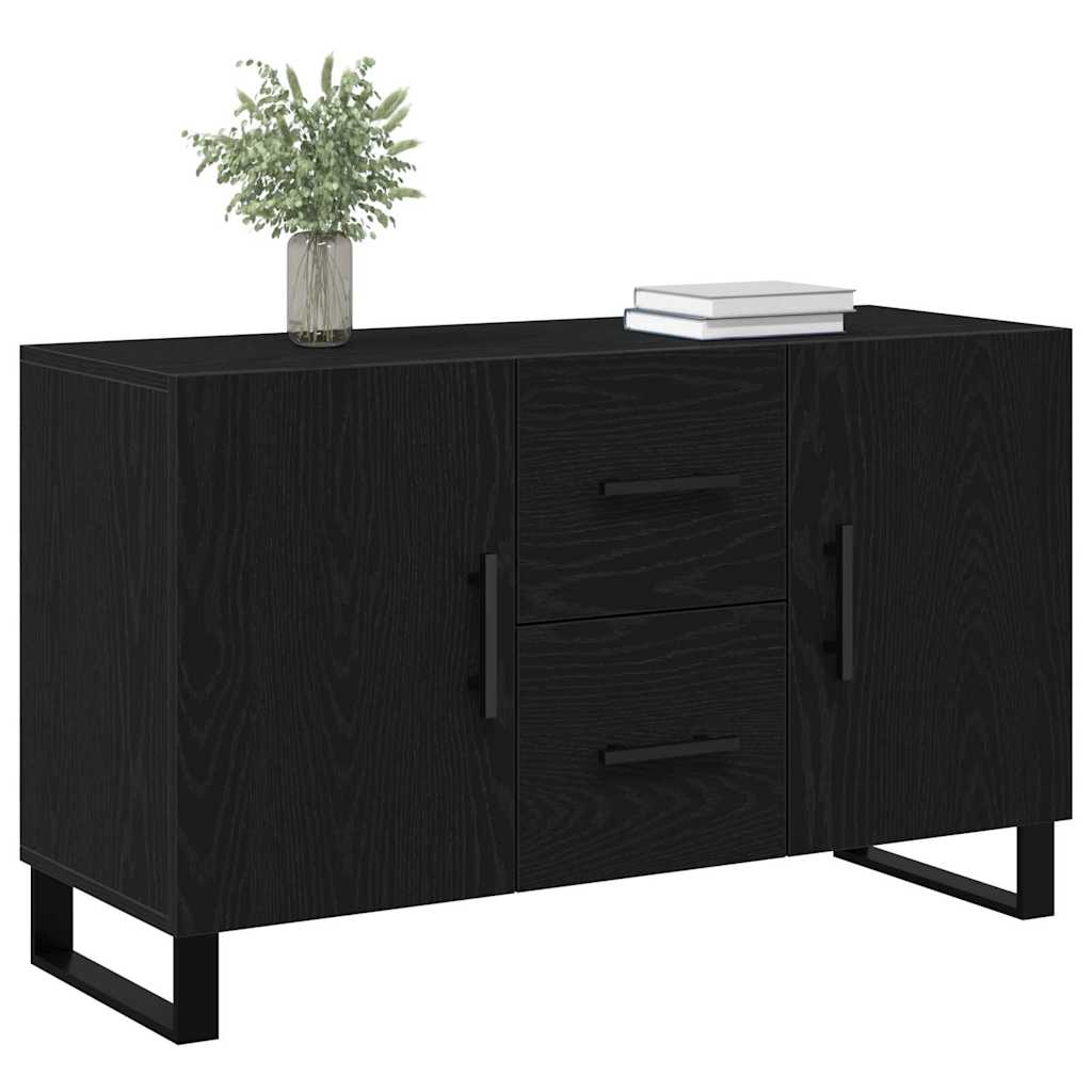 Sideboard Sort eg 100 x 36 x 60 cm Konstrueret træ