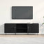 TV-møbelsæt Sort eg 150 x 30 x 50 cm Konstrueret træ