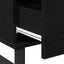 Sofabord Sort eg 90 x 50 x 36,5 cm Konstrueret træ