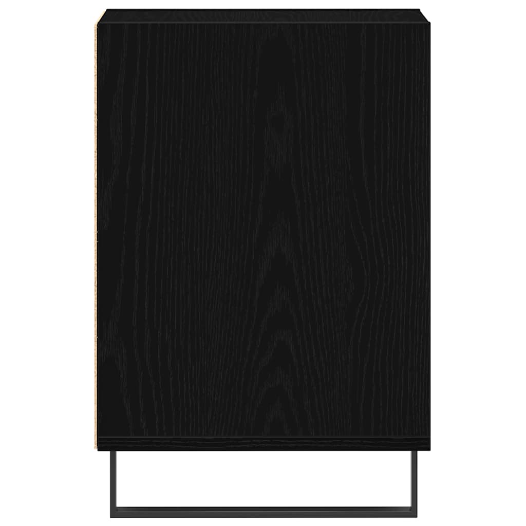 TV-møbelsæt Sort eg 100 x 35 x 55 cm Konstrueret træ