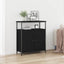 Sideboard Sort eg 70 x 30 x 80 cm Konstrueret træ