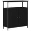 Sideboard Sort eg 70 x 30 x 80 cm Konstrueret træ