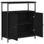 Sideboard Sort eg 70 x 30 x 80 cm Konstrueret træ