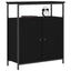 Sideboard Sort eg 70 x 30 x 80 cm Konstrueret træ