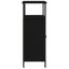 Sideboard Sort eg 70 x 30 x 80 cm Konstrueret træ