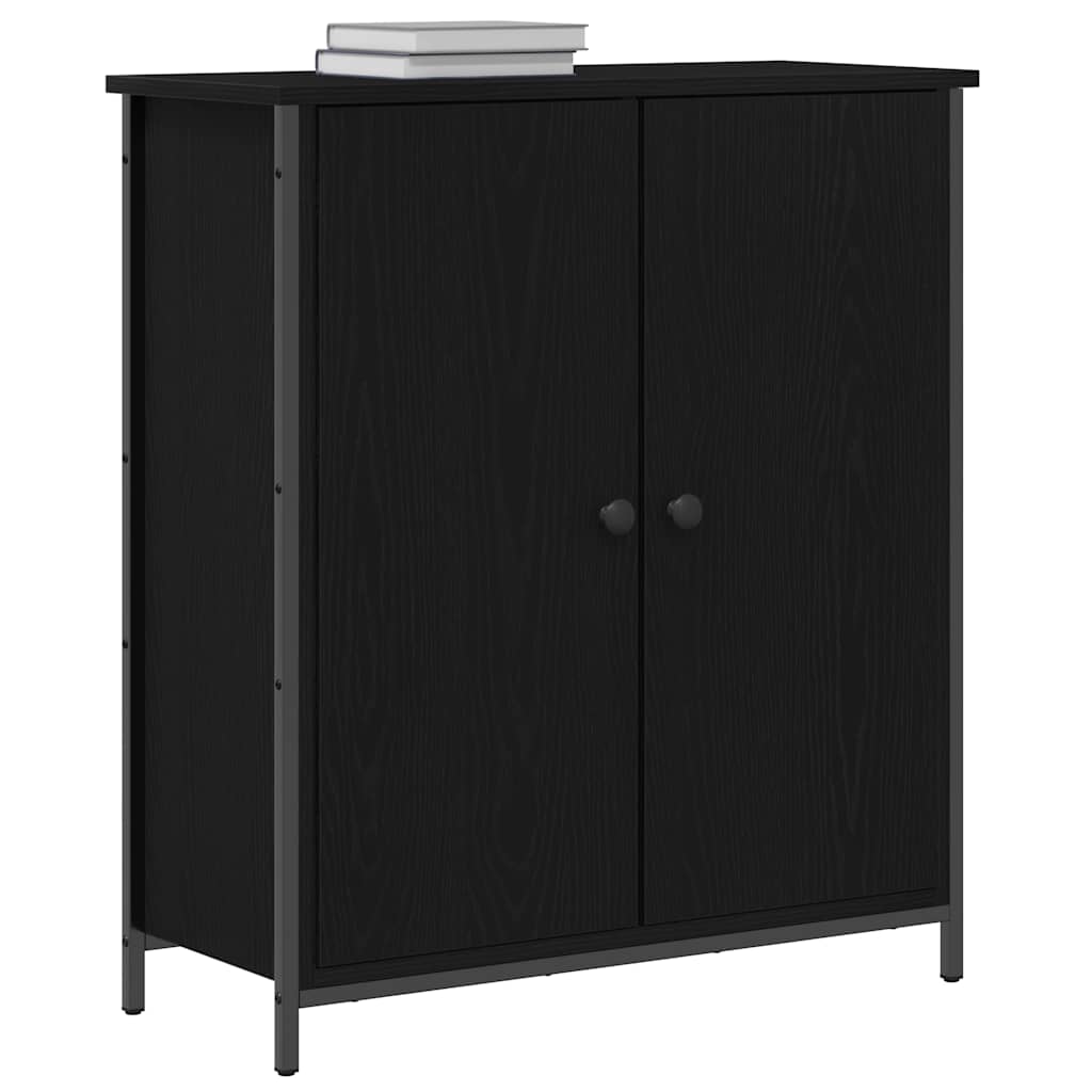 Sideboard Sort eg 70 x 30 x 80 cm Konstrueret træ