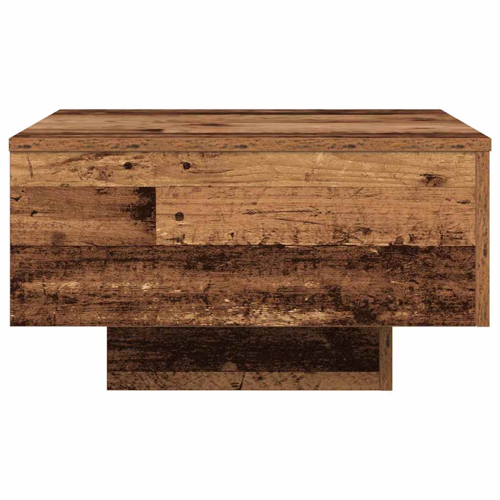Sofabord Gammelt træ 55 x 55 x 31 cm Konstrueret træ