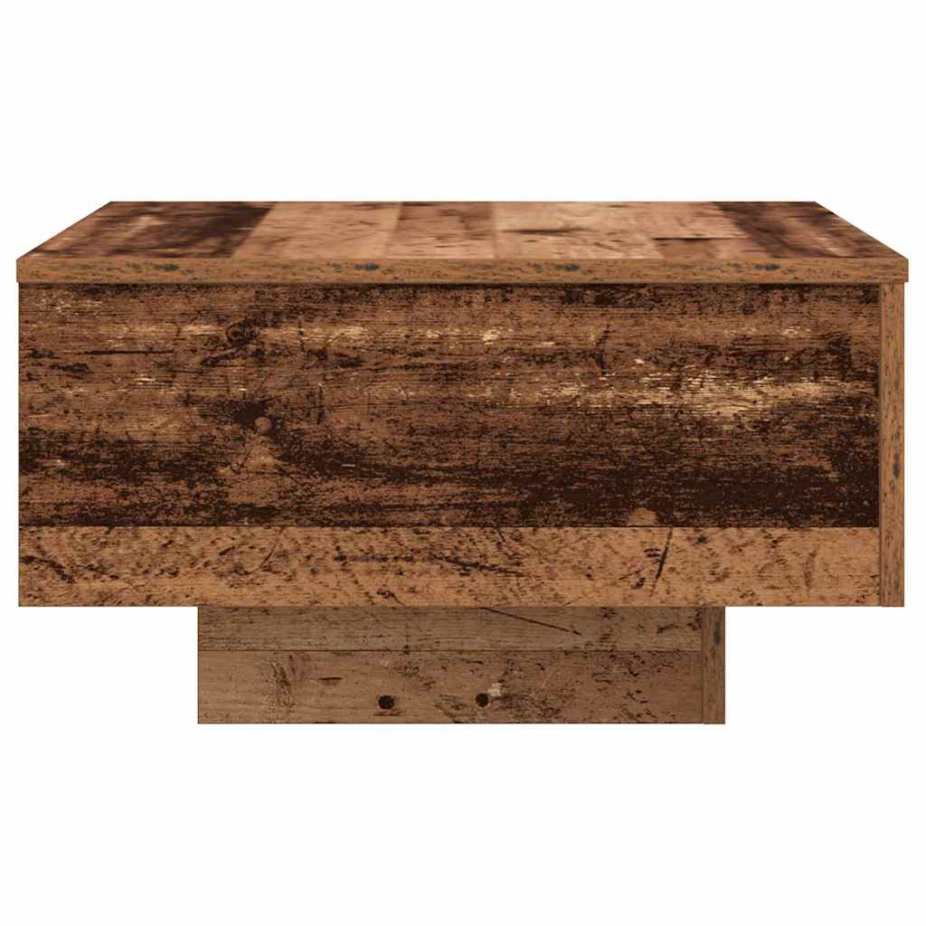 Sofabord Gammelt træ 55 x 55 x 31 cm Konstrueret træ